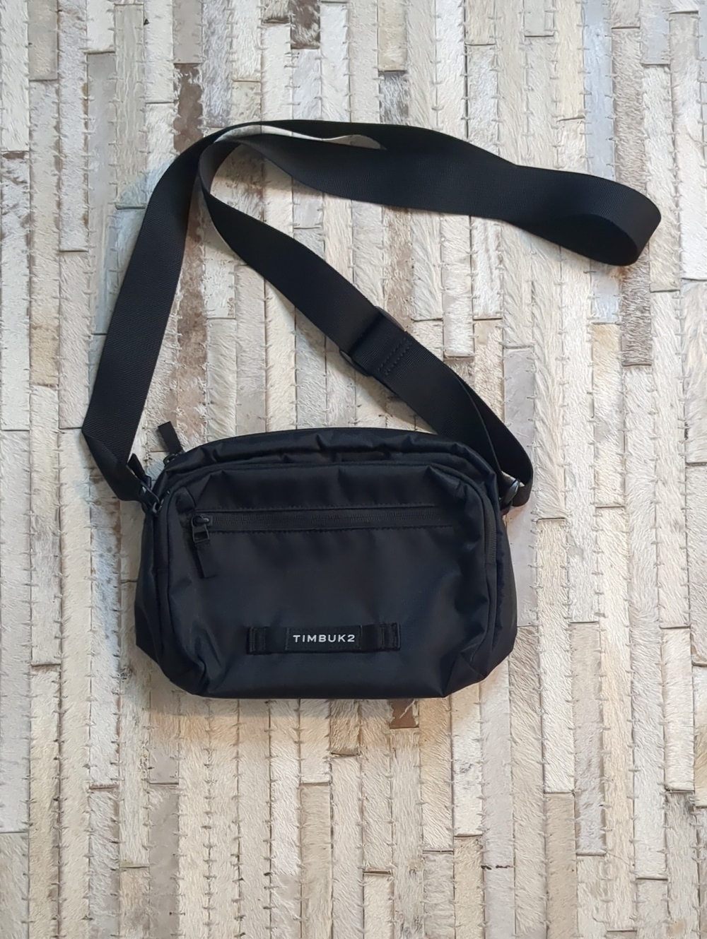 Timbuk2 Flight Crossbody Jet Black Satchel